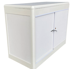 6. 750mmH Lockable Cabinet (#A37)