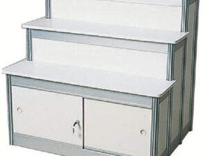 9. 3-tier Counter (w Lockable Cabinet) (#A51)