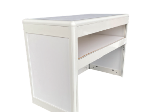 4. 750mmH Reception Desk (#T7)
