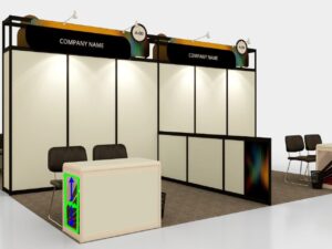 3b Inkjet Print - 750mmH Information Counter Side (Poles Visible)